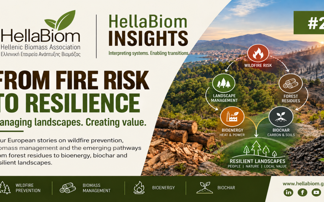 HellaBiom Insights – Τεύχος 2ο: Από τον κίνδυνο πυρκαγιάς στην ανθεκτικότητα των τοπίων